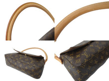 画像をギャラリービューアに読み込む, 極美品 LOUIS VUITTON ルイヴィトン モノグラム ミニルーピング ワンショルダーバッグ M51147 ブラウン 中古 62311