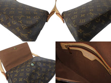 画像をギャラリービューアに読み込む, 極美品 LOUIS VUITTON ルイヴィトン モノグラム ミニルーピング ワンショルダーバッグ M51147 ブラウン 中古 62311