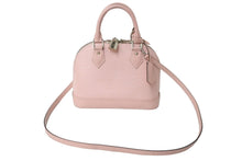 Load image into Gallery viewer, LOUIS VUITTON ルイヴィトン アルマBB ハンドバッグ M41327 エピレザー ローズバレリーヌ ピンク シルバー金具 美品 中古 62312