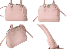 Load image into Gallery viewer, LOUIS VUITTON ルイヴィトン アルマBB ハンドバッグ M41327 エピレザー ローズバレリーヌ ピンク シルバー金具 美品 中古 62312