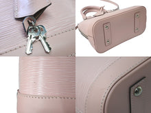 Load image into Gallery viewer, LOUIS VUITTON ルイヴィトン アルマBB ハンドバッグ M41327 エピレザー ローズバレリーヌ ピンク シルバー金具 美品 中古 62312