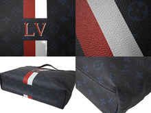 画像をギャラリービューアに読み込む, 極美品 LOUIS VUITTON ルイヴィトン モノグラム コバルト ウルトラライト トートバッグ M41701 ネービー シルバー金具 中古 62315