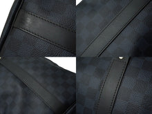 Load image into Gallery viewer, 極美品 LOUIS VUITTON ルイヴィトン キーポル バンドリエール 45 ボストンバッグ 2WAY ダミエコバルト N41349 中古 62316