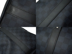極美品 LOUIS VUITTON ルイヴィトン キーポル バンドリエール 45 ボストンバッグ 2WAY ダミエコバルト N41349 中古 62316