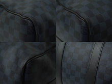 Load image into Gallery viewer, 極美品 LOUIS VUITTON ルイヴィトン キーポル バンドリエール 45 ボストンバッグ 2WAY ダミエコバルト N41349 中古 62316