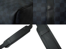 Load image into Gallery viewer, 極美品 LOUIS VUITTON ルイヴィトン キーポル バンドリエール 45 ボストンバッグ 2WAY ダミエコバルト N41349 中古 62316