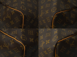 LOUIS VUITTON ルイヴィトン モノグラム キーポル50 ボストンバッグ ブラウン M41426 旅行バッグ ロゴ 良品 中古 62317