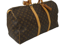 Load image into Gallery viewer, LOUIS VUITTON ルイヴィトン モノグラム キーポル50 ボストンバッグ ブラウン M41426 旅行バッグ ロゴ 良品 中古 62318