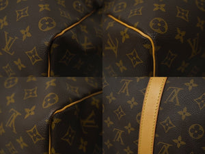 LOUIS VUITTON ルイヴィトン モノグラム キーポル50 ボストンバッグ ブラウン M41426 旅行バッグ ロゴ 良品 中古 62318