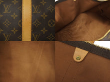 Load image into Gallery viewer, LOUIS VUITTON ルイヴィトン モノグラム キーポル50 ボストンバッグ ブラウン M41426 旅行バッグ ロゴ 良品 中古 62318