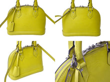 Load image into Gallery viewer, LOUIS VUITTON ルイヴィトン エピ アルマBB 2WAYショルダーバッグ M57446 ジョーヌセドラ シルバー金具 良品 中古 62324