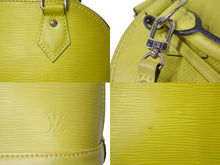 Load image into Gallery viewer, LOUIS VUITTON ルイヴィトン エピ アルマBB 2WAYショルダーバッグ M57446 ジョーヌセドラ シルバー金具 良品 中古 62324