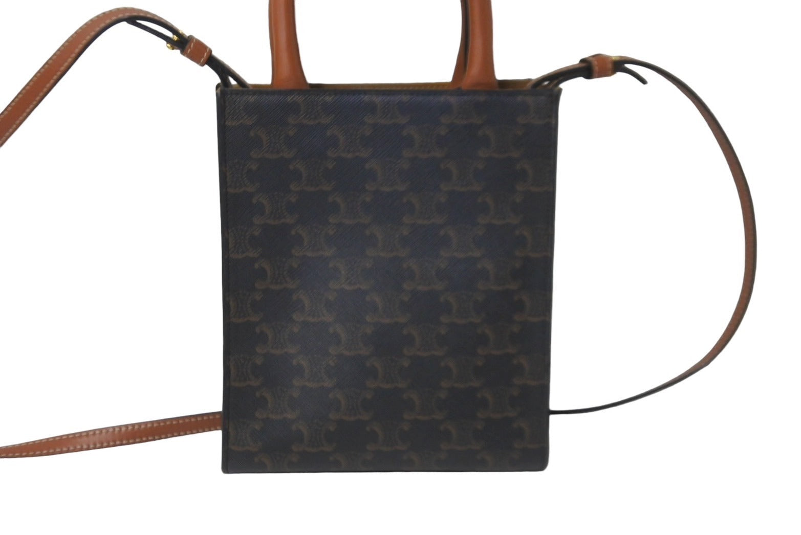 CELINE セリーヌ ミニ バーティカル トリオンフ キャンバス 