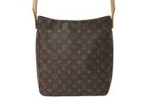Load image into Gallery viewer, LOUIS VUITTON ルイヴィトン ハンドバッグ ルーピングGM モノグラムキャンバス M51145 ブラウン 美品 中古 62326