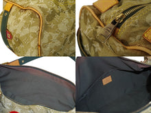Load image into Gallery viewer, LOUIS VUITTON ルイヴィトン モノグラモフラージュ リス ボストンバッグ カーキ 村上隆 デニム 08AW M95771 良品 中古 62327