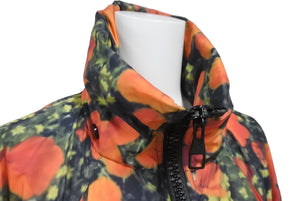 LOUIS VUITTON ルイヴィトン フローラル ハーフジップ ジャケット RM191 LTX HGB65W サイズ46 ナイロン 花柄 美品 中古 62330