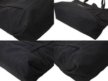 Load image into Gallery viewer, CHROME HEARTS クロムハーツ CHプラス トートバッグ ハンドバッグ コットン ブラック シルバー925 シルバー 金具 良品 中古 62331