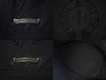 Load image into Gallery viewer, CHROME HEARTS クロムハーツ CHプラス トートバッグ ハンドバッグ コットン ブラック シルバー925 シルバー 金具 良品 中古 62331