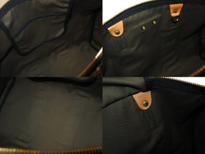 新品同様 ルイ ヴィトン LOUIS VUITTON モノグラム フラージュ スピーディ 35 バッグ カモフラ グリーン M95773 村上隆 中古 62332