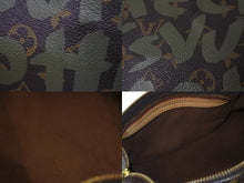 画像をギャラリービューアに読み込む, LOUIS VUITTON ルイヴィトン ハンドバッグ スピーディ30 モノグラムグラフィティ カーキ M92194 ゴールド金具 美品 中古 62333