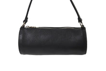 Load image into Gallery viewer, 極美品 CHROME HEARTS クロムハーツ 筒型バッグ GRINDS ミニセメタリークロスパッチ スクロールラベルリング ブラック 中古 62335