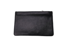 Load image into Gallery viewer, CHROME HEARTS クロムハーツ ポーチ ダガージップ ジッパーチェンジパース シルバー925 レザー ブラック 美品 中古 62340