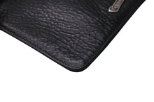 Load image into Gallery viewer, CHROME HEARTS クロムハーツ ポーチ ダガージップ ジッパーチェンジパース シルバー925 レザー ブラック 美品 中古 62340
