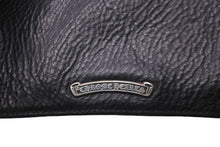 Load image into Gallery viewer, CHROME HEARTS クロムハーツ ポーチ ダガージップ ジッパーチェンジパース シルバー925 レザー ブラック 美品 中古 62340