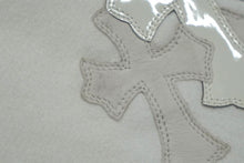 Load image into Gallery viewer, CHROME HEARTS クロムハーツ GRP ワイノットスウェットショーツ ショートパンツ クロスパッチ コットン ホワイト M 美品 中古 62343