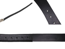 Load image into Gallery viewer, 極美品 CHROME HEARTS クロムハーツ OVAL CROSS STRAP 1.5/1.5 クラシック オーバルクロス バックル レザーベルト 中古 62346