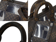 Load image into Gallery viewer, 極美品 LOUIS VUITTON ルイ ヴィトン キーポルバンドリエール25 2WAY ボストンバッグ モノグラムチェス 22AW M20872 中古 62347