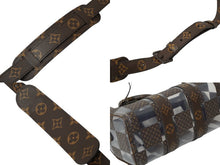 Load image into Gallery viewer, 極美品 LOUIS VUITTON ルイ ヴィトン キーポルバンドリエール25 2WAY ボストンバッグ モノグラムチェス 22AW M20872 中古 62347