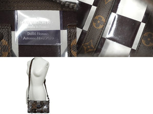 極美品 LOUIS VUITTON ルイ ヴィトン キーポルバンドリエール25 2WAY ボストンバッグ モノグラムチェス 22AW M20872 中古 62347