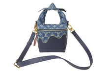 画像をギャラリービューアに読み込む, 未使用品 LOUIS VUITTON ルイ ヴィトン × NIGO ジャパニーズクルーザー デニム トリヨン ショルダーバッグ インディゴM45970 中古 62349