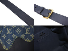 画像をギャラリービューアに読み込む, 未使用品 LOUIS VUITTON ルイ ヴィトン × NIGO ジャパニーズクルーザー デニム トリヨン ショルダーバッグ インディゴM45970 中古 62349