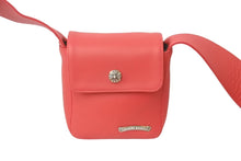 Load image into Gallery viewer, 新品同様 CHROMEHEARTS クロムハーツ クロスボール ミニショルダー バッグ レッド スクロールラベル 中古 62350