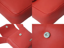 Load image into Gallery viewer, 新品同様 CHROMEHEARTS クロムハーツ クロスボール ミニショルダー バッグ レッド スクロールラベル 中古 62350