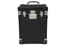 画像をギャラリービューアに読み込む, 新品同様 LOUIS VUITTON ルイヴィトン ジュエリートランク 縦型 ワインディングケース タイガ ブラック シルバー金具 中古 62352