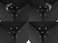 画像をギャラリービューアに読み込む, 新品同様 LOUIS VUITTON ルイヴィトン ジュエリートランク 縦型 ワインディングケース タイガ ブラック シルバー金具 中古 62352