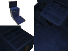 画像をギャラリービューアに読み込む, 新品同様 LOUIS VUITTON ルイヴィトン ジュエリートランク 縦型 ワインディングケース タイガ ブラック シルバー金具 中古 62352