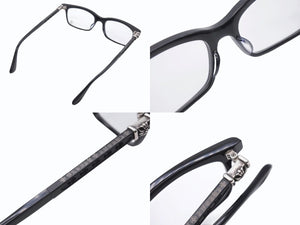 CHROME HEARTS クロムハーツ FUN HATCH ファンハッチ サングラス サイズ52◻︎18-155 CHクロス CHプラス ブラック 美品 中古 4b006238