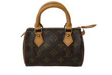 Load image into Gallery viewer, LOUIS VUITTON ルイヴィトン ミニ・スピーディ ハンドバッグ M41534 モノグラムキャンバス ブラウン ゴールド金具 美品 中古 62385