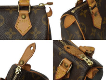 Load image into Gallery viewer, LOUIS VUITTON ルイヴィトン ミニ・スピーディ ハンドバッグ M41534 モノグラムキャンバス ブラウン ゴールド金具 美品 中古 62385