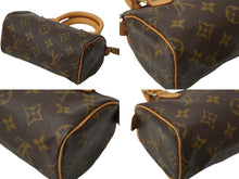 Load image into Gallery viewer, LOUIS VUITTON ルイヴィトン ミニ・スピーディ ハンドバッグ M41534 モノグラムキャンバス ブラウン ゴールド金具 美品 中古 62385