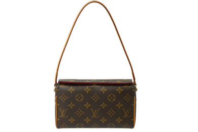 極美品 LOUIS VUITTON ルイヴィトン レシタル ハンドバッグ モノグラムキャンバス M51900 中古 62386