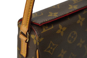 極美品 LOUIS VUITTON ルイヴィトン レシタル ハンドバッグ モノグラムキャンバス M51900 中古 62386