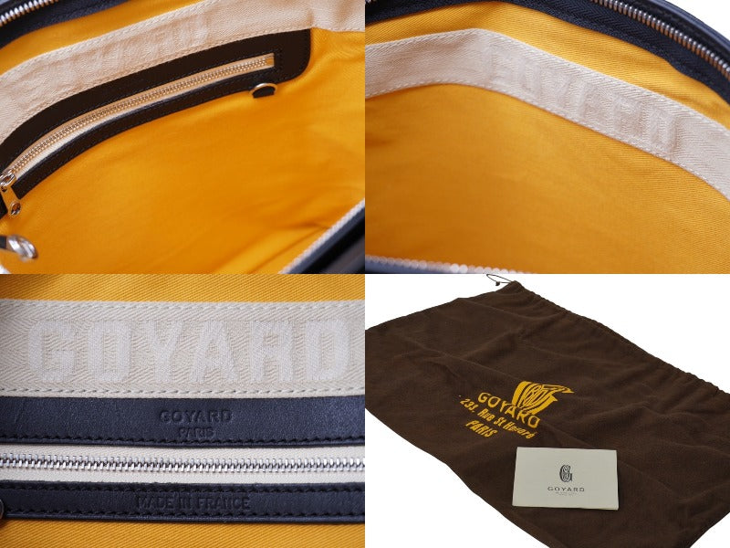 GOYARD ゴヤール ベルーガ PM ハンドバッグ PVCコーティングキャンバス  