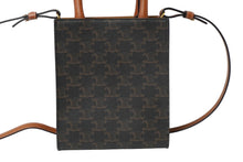Load image into Gallery viewer, 極美品 CELINE セリーヌ ショルダーバッグ ミニ バーティカル トリオンフ キャンバス 194372BZK.04LU ロゴプリント 中古 62392