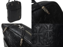 Load image into Gallery viewer, 未使用 CHROME HEARTS クロムハーツ ハンドバッグ EVERYDAY CARRY L エブリデイ レザー シルバー925 中古 62396