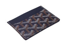 画像をギャラリービューアに読み込む, 新品同様 GOYARD ゴヤール サンシュルピス カードケース STSULPPMLTY12CL12X ネイビー 中古 62402 正規品